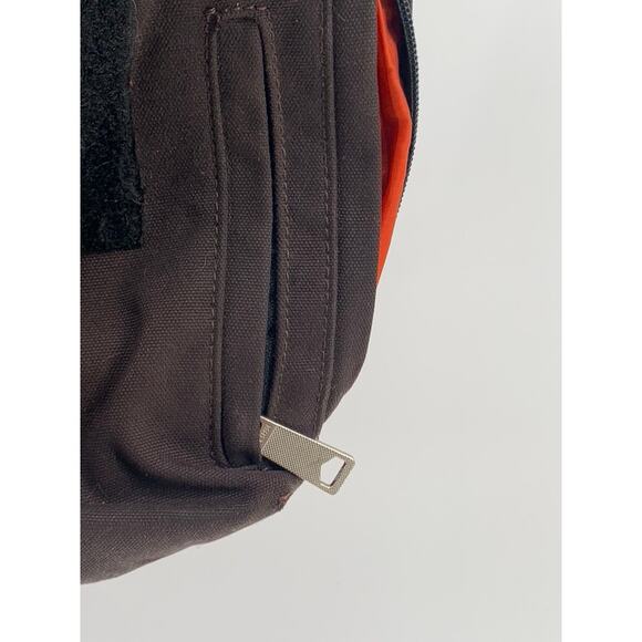 JACK SPADE Black Canvas Messenger Shoulder Bag - Picture 9 of 12